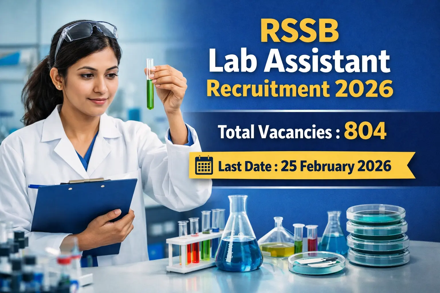 RSSB Lab Assistant Recruitment 2026