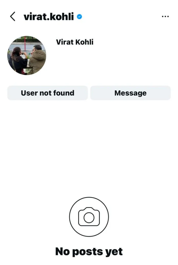 virat kohli instagram id