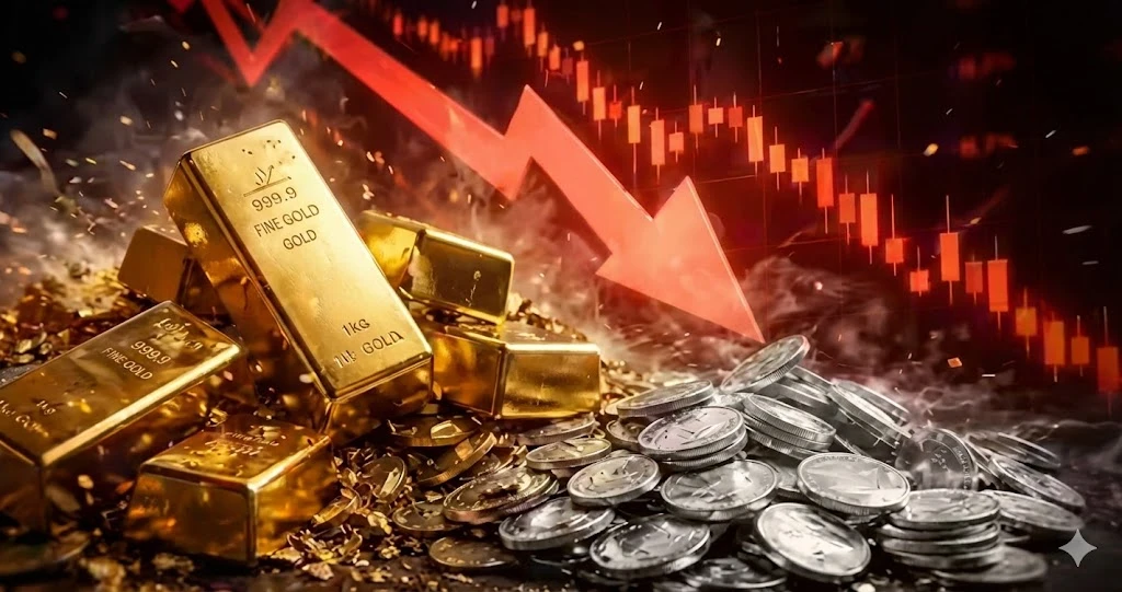 Gold Silver Crash Reason, How Donald Trump’s One Decision Triggered a Massive Fall in Gold and Silver Prices
